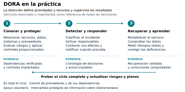 DORA: De la obligación normativa a la resiliencia digital real