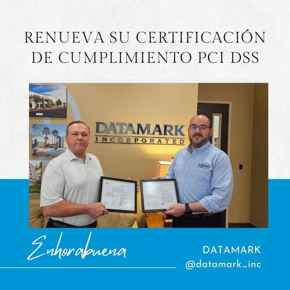 DATAMARK renueva su certificación PCI DSS